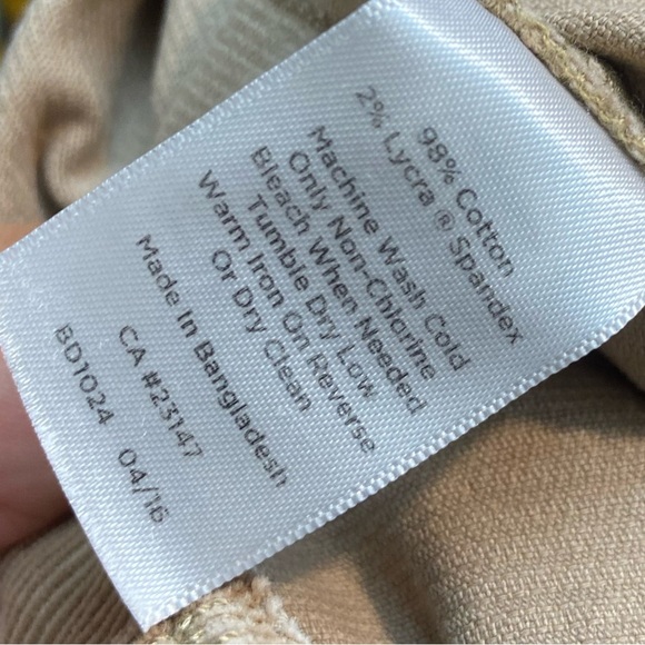 Talbots Petites Tan Corduroy Skirt - Picture 4 of 4